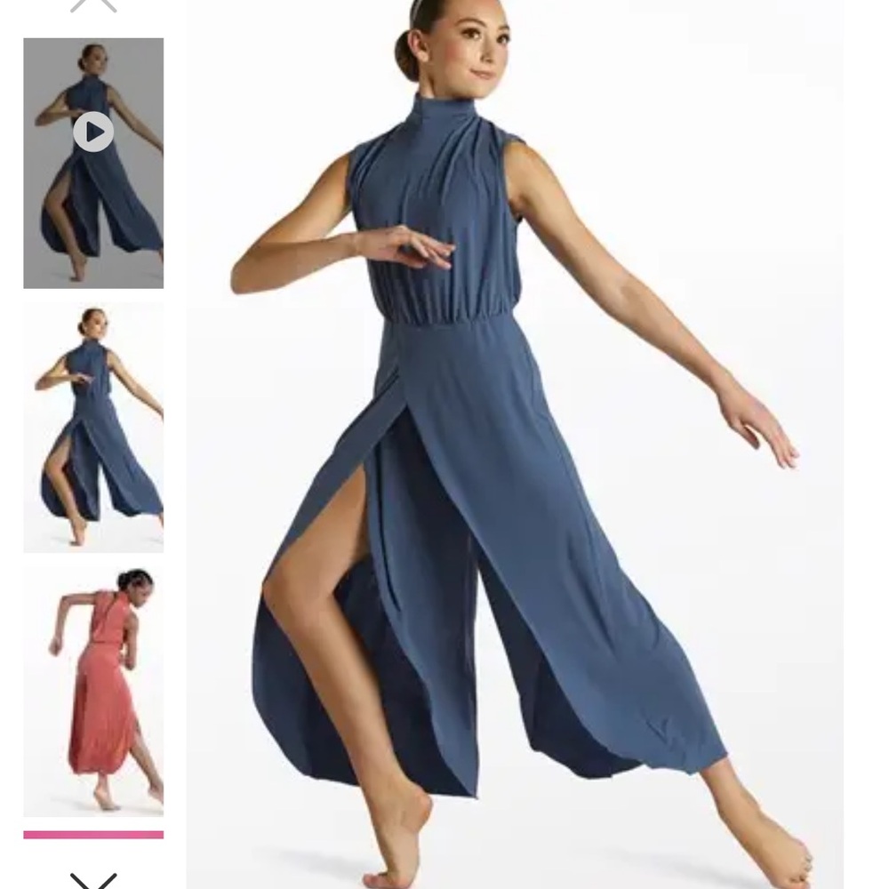 Weissman Blue Kids Dance Costume